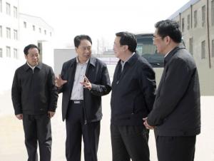 河南省委原書記郭庚茂蒞臨飛天調研